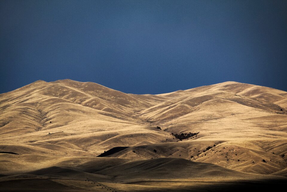 Landscape blue sky