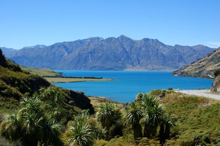 Lake hawea otago new zealand