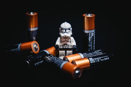 Star wars storm trooper lego photo