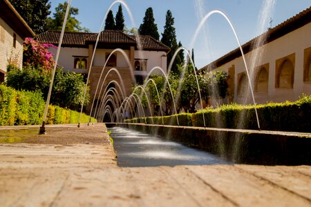 Alhambra spain monuments photo