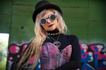 One steampunk punk