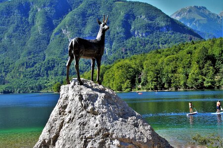 Slovenia bohinj lake memorial