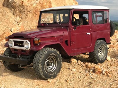 Toyota land cruiser fj40 classic suv