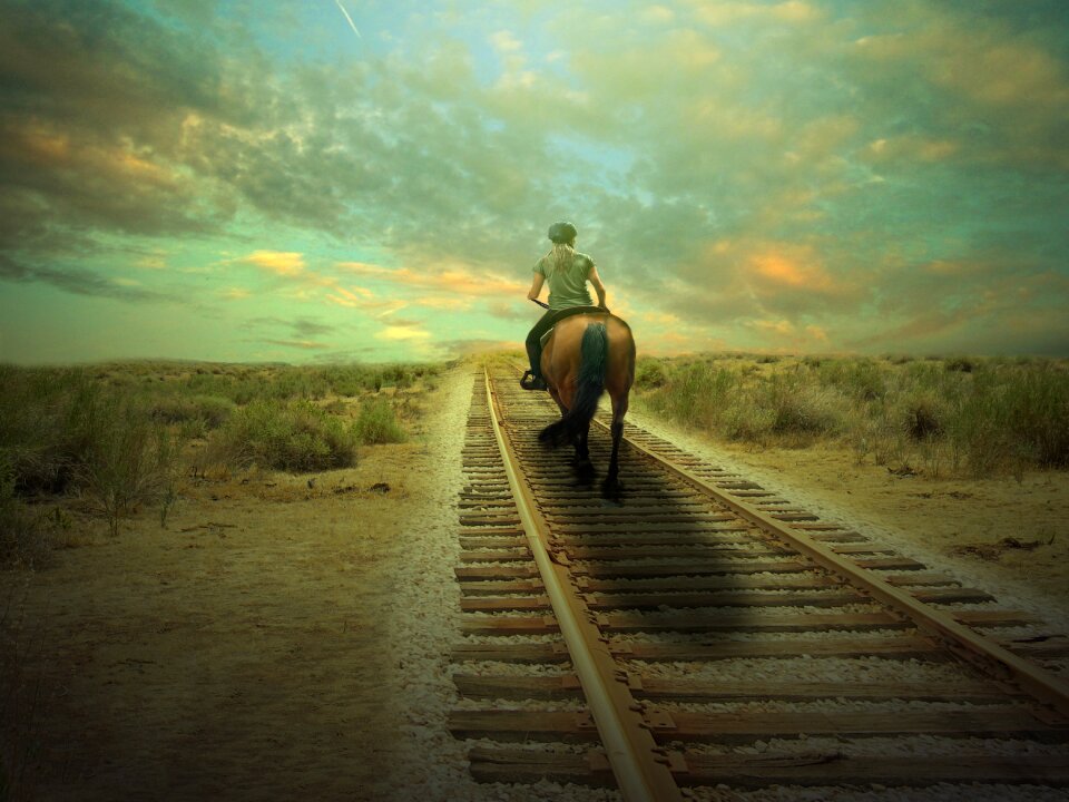 Stall cowboy cowgirl