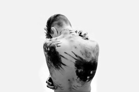 Powerful portrait back