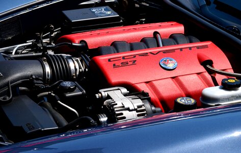 Sports car engine automobile