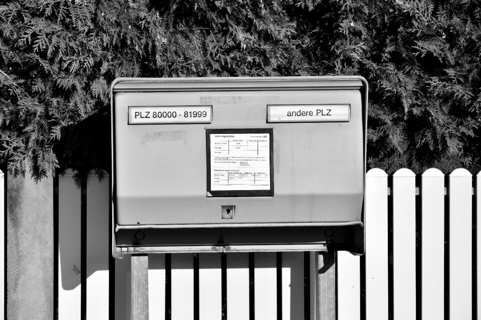 Letter box post einwurf post