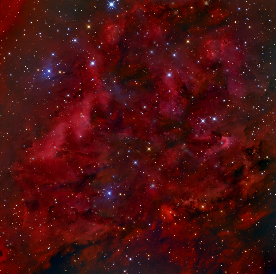 Colorful color game space