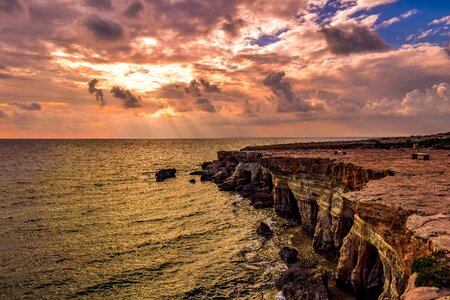 Travel sea cliff photo