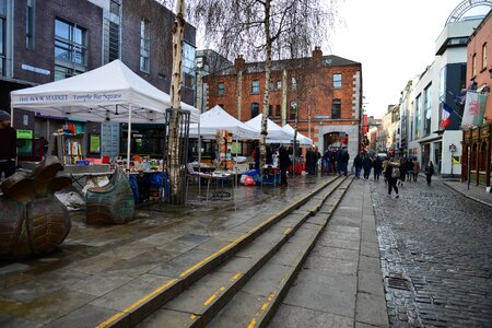 Market street food photo