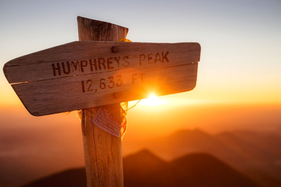 Summit sunlight sunshine