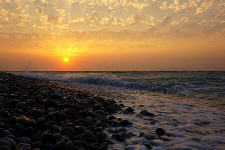 Sun beach coast photo