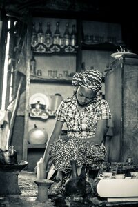 Ethiopia gray home gray lady