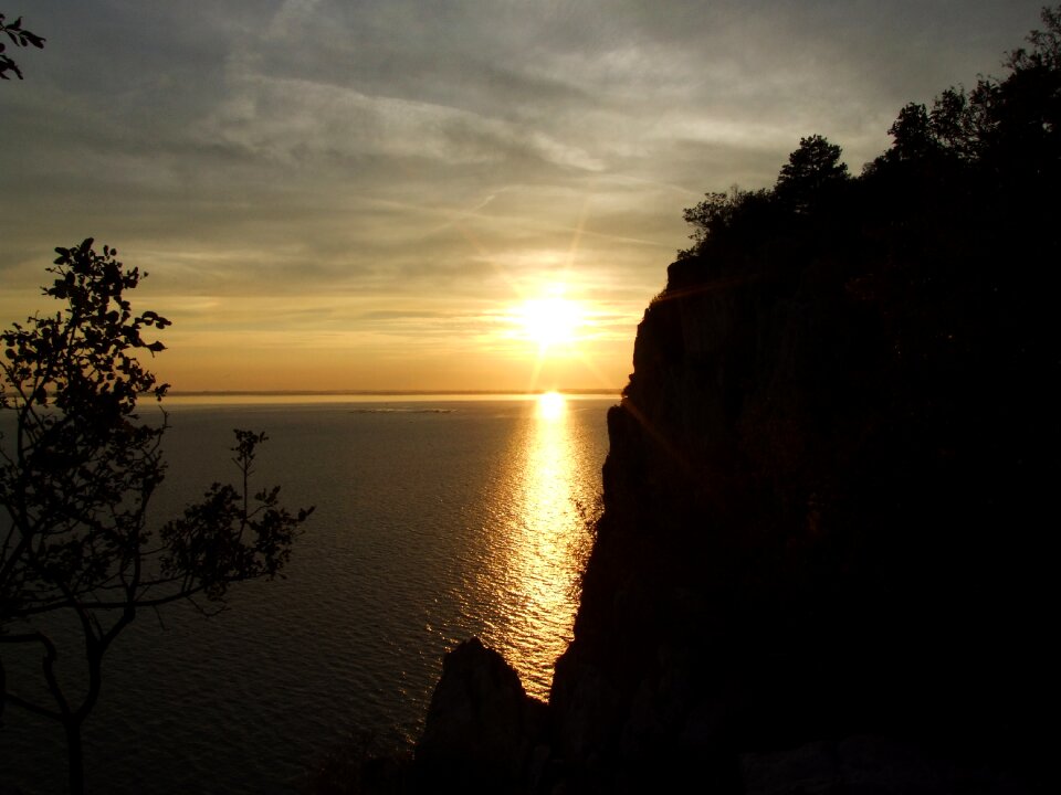 Evening west sun