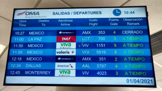 Mazatlan to Dallas