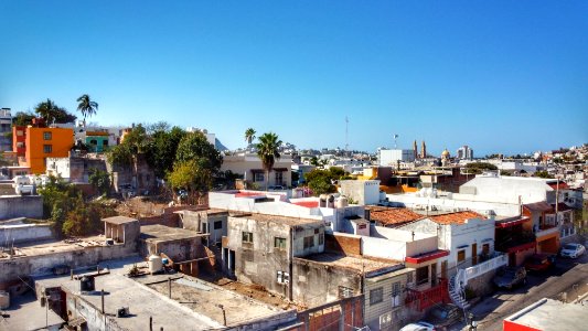Low Altitude Drone Shot