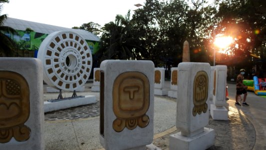 Tulum Archeological Site, Beach, and City