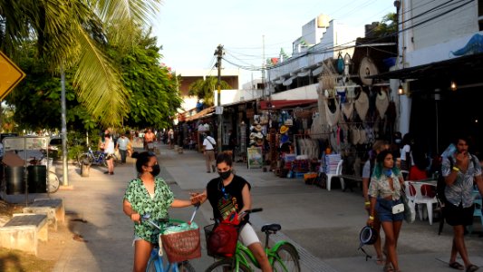 Tulum Archeological Site, Beach, and City photo