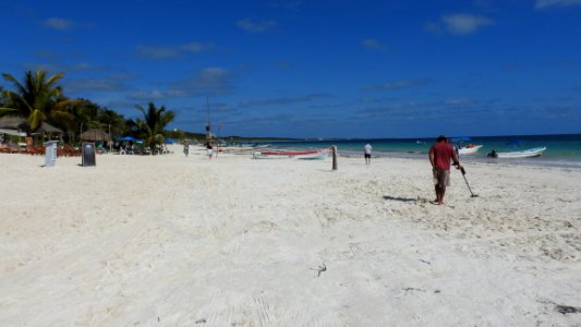 Tulum Archeological Site, Beach, and City