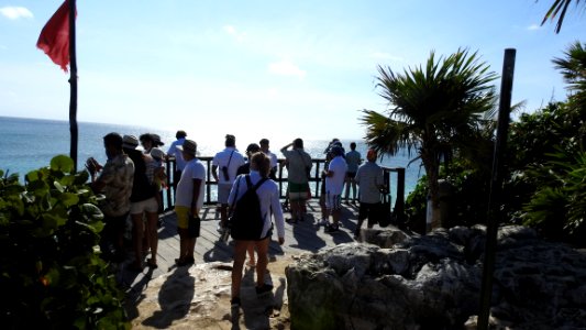 Tulum Archeological Site, Beach, and City