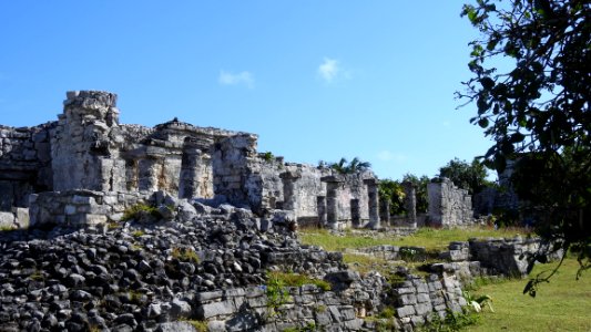 Tulum Archeological Site, Beach, and City