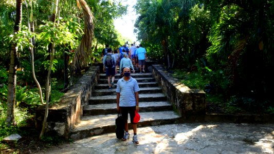 Tulum Archeological Site, Beach, and City