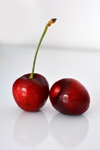 Luscious brilliant cherry photo