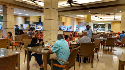 Buffet at Occidental Costa Cancun