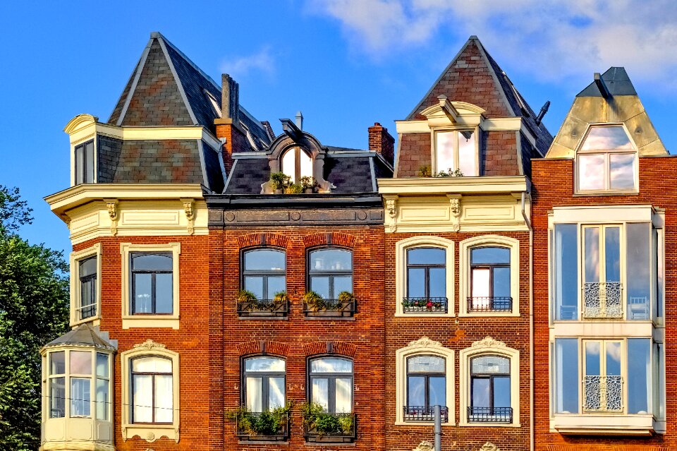 Brick architecture amsterdam