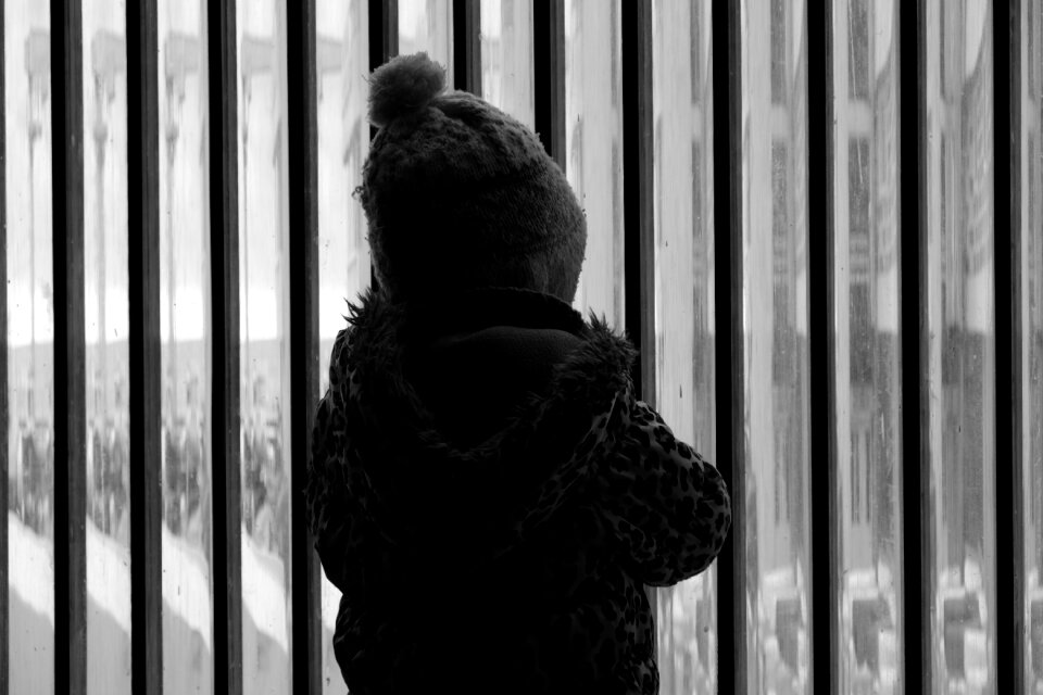 Baby sorrow thoughtfulness