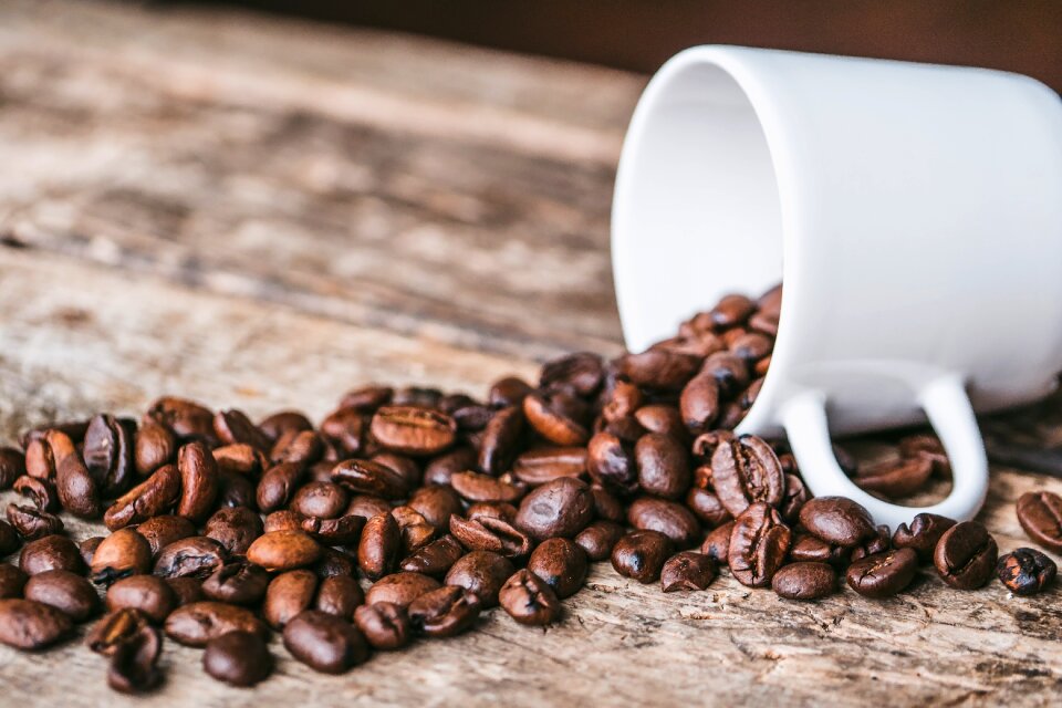 Breakfast caffeine cappuccino