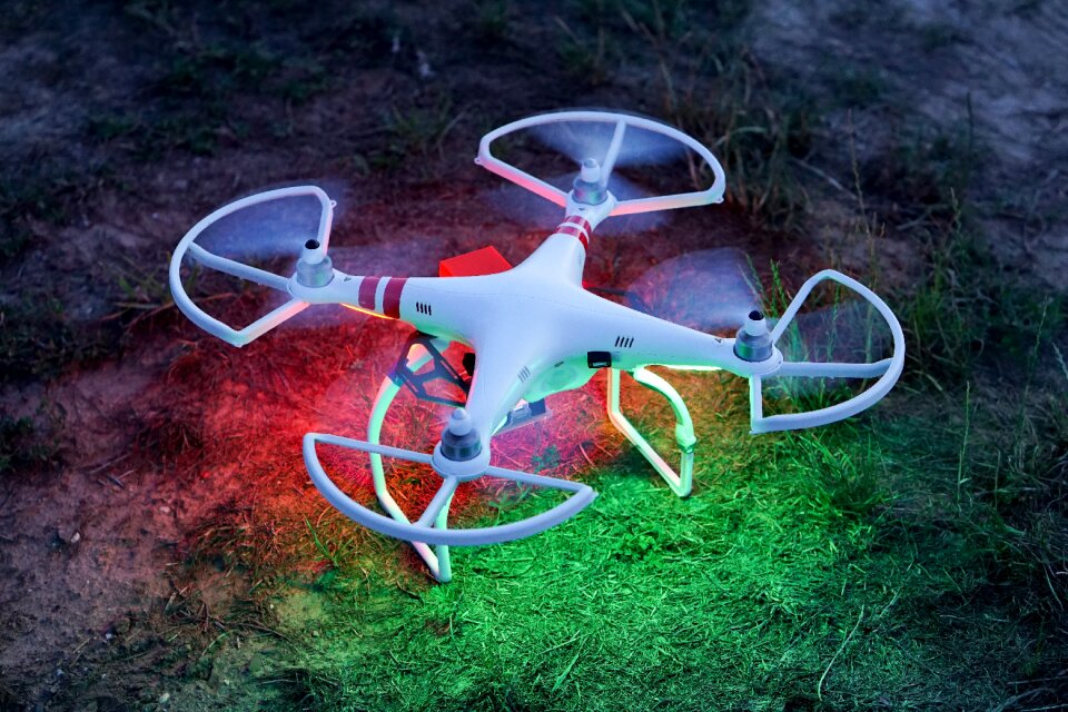 Quadcopter copter field