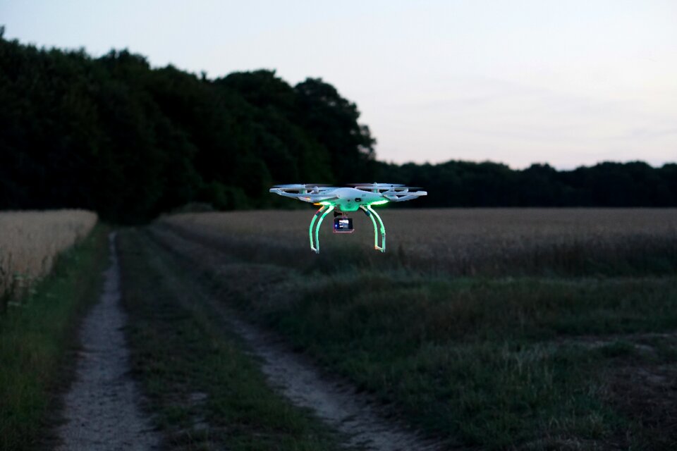 Quadcopter copter field