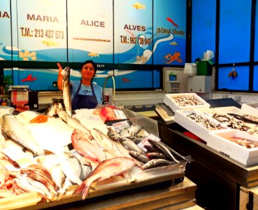 Lisbon Fish Lady