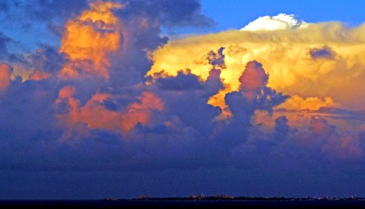 Storm over Isla Mujeres photo