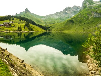 Mountain travel bann alpsee photo