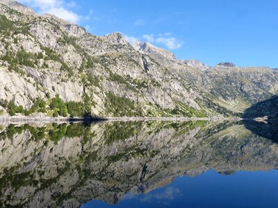 Pond pyrenees dam of cavallers