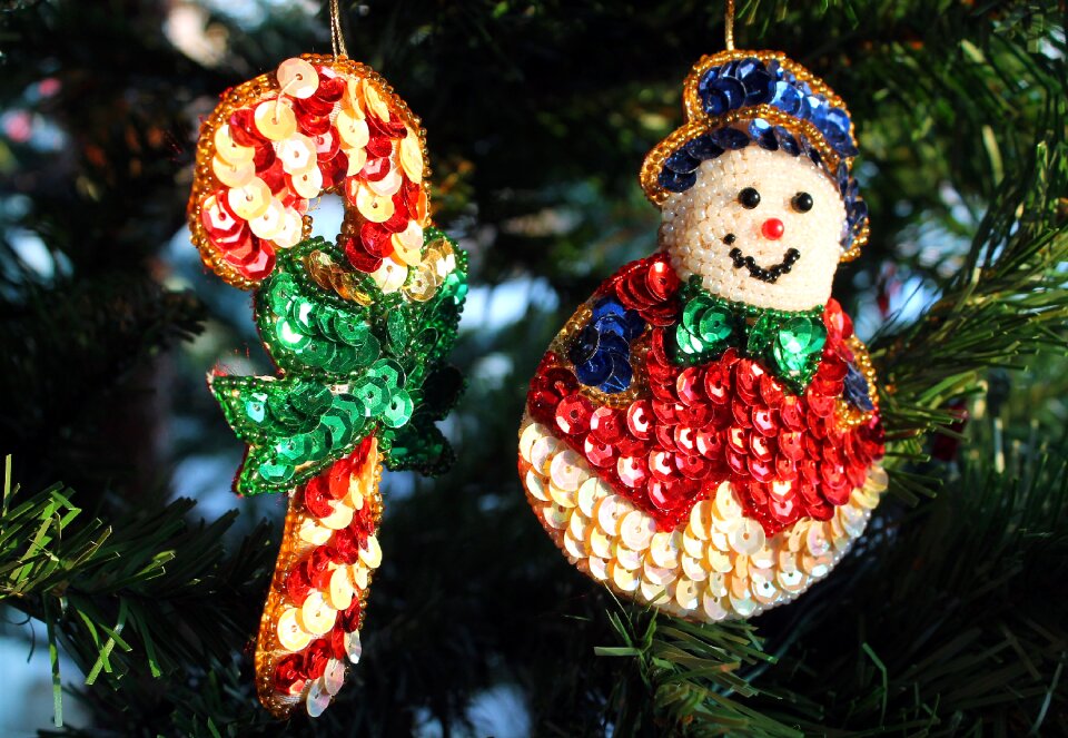 Sequins festive christmas