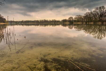 Pol filter landscape reflections photo