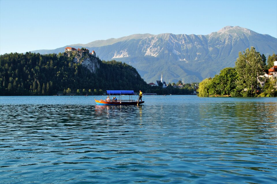 Slovenia castle panorama