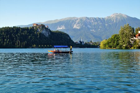Slovenia castle panorama