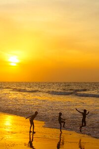 Summer sea happy photo