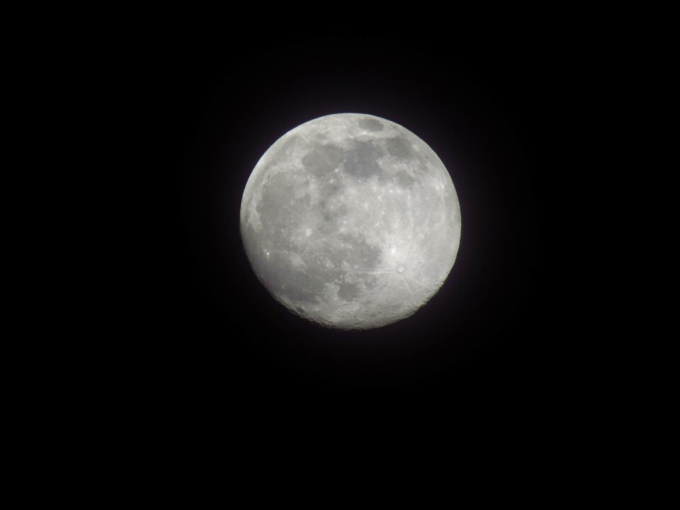 Black white craters