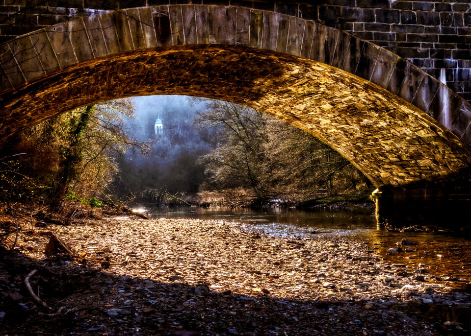 Bank riverbed pebble
