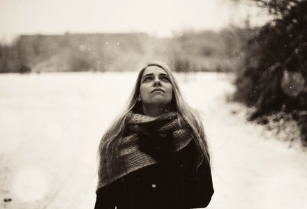 Cold beautiful outdoors