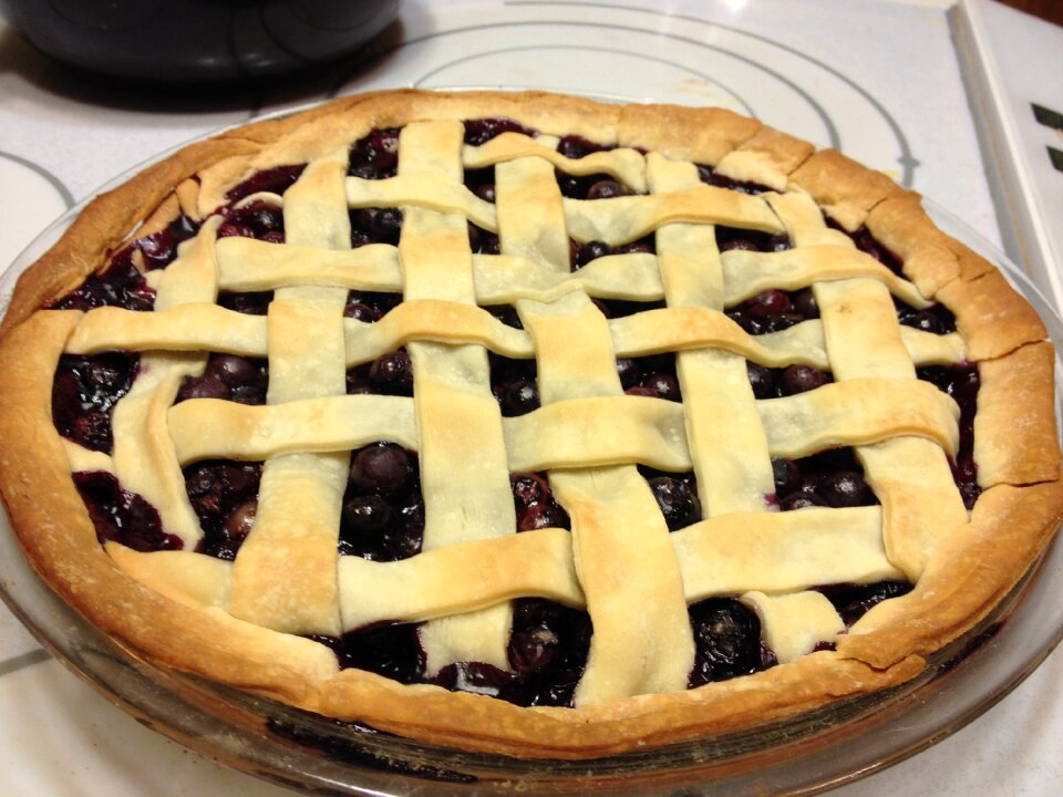 Blueberry baking dessert