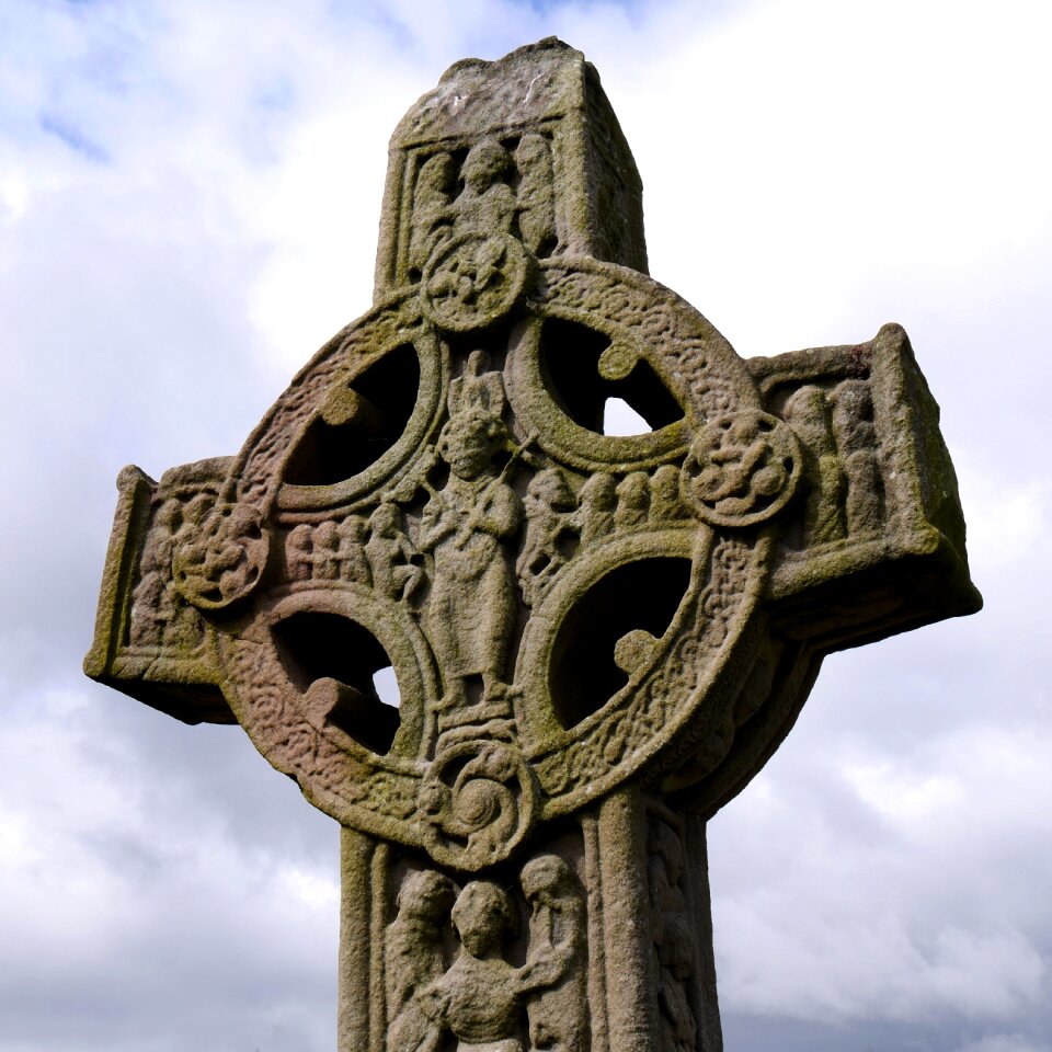 Celtic crosses crosses cemetery