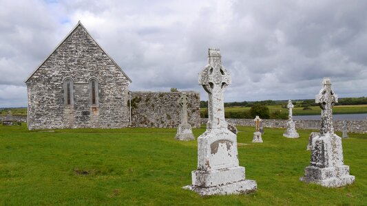 Celtic crosses crosses cemetery