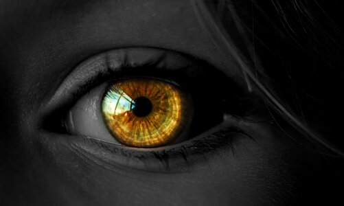 Eyeball face people