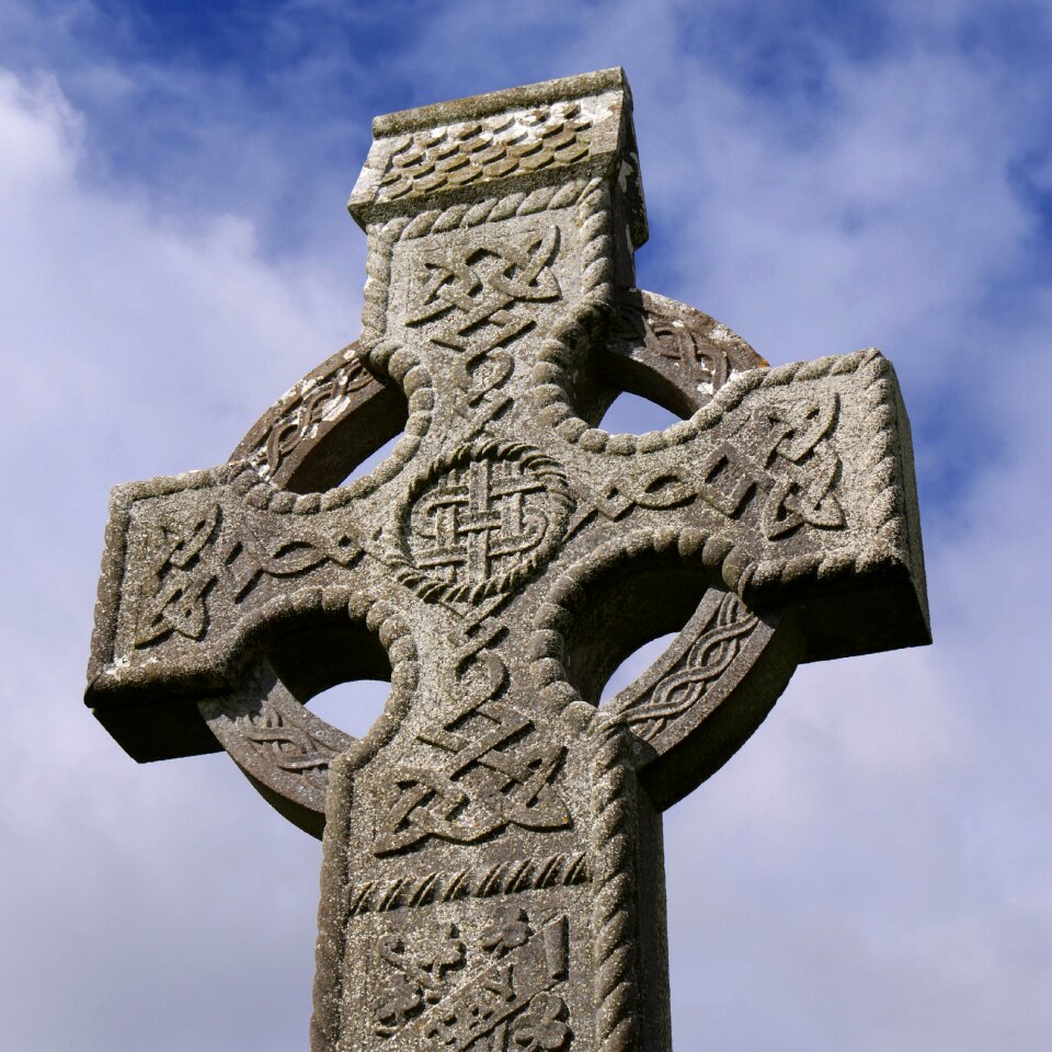 Celtic crosses crosses cemetery